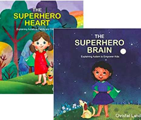  Superhero Heart & Superhero Brain (girl)